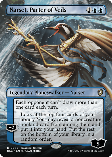 Narset, Parter of Veils - Borderless (BLC)