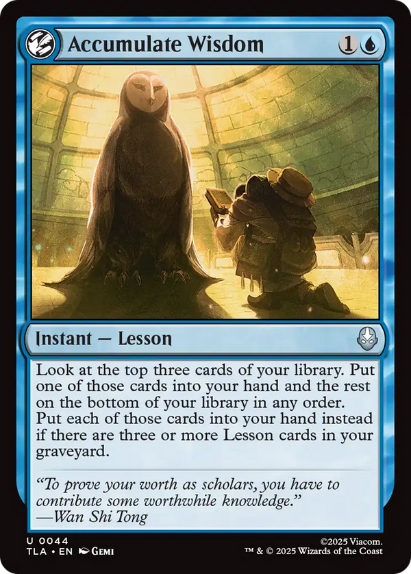 Accumulate Wisdom (TLA)