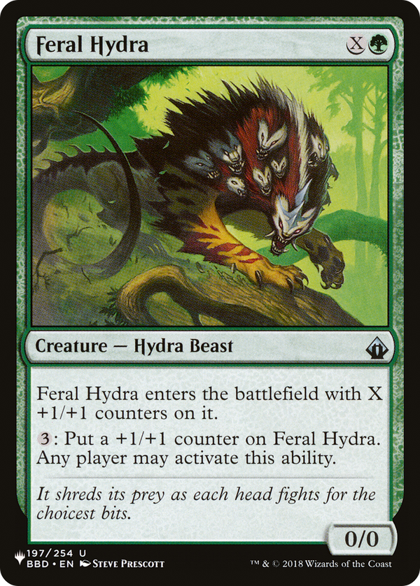 Feral Hydra - BBD Reprint (PLST)