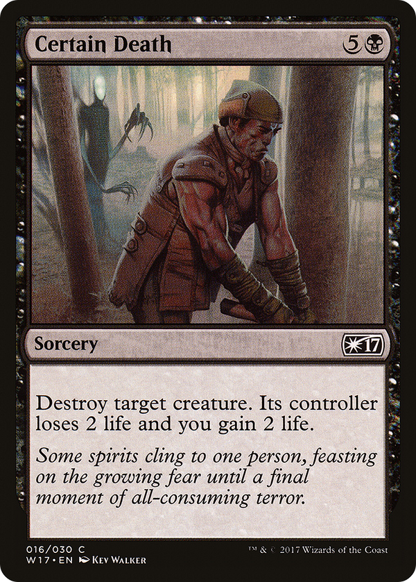 Certain Death (W17)