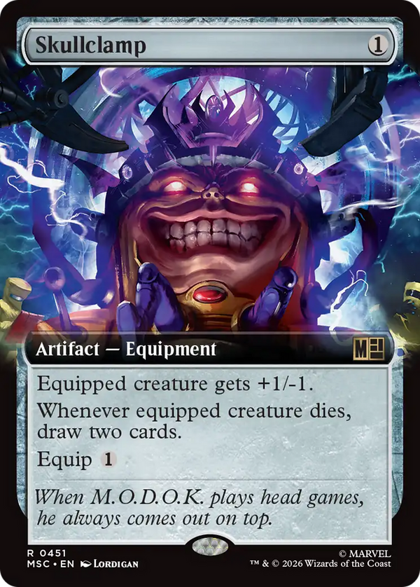 Skullclamp - Extended Art (MSC) (Pre-Order)