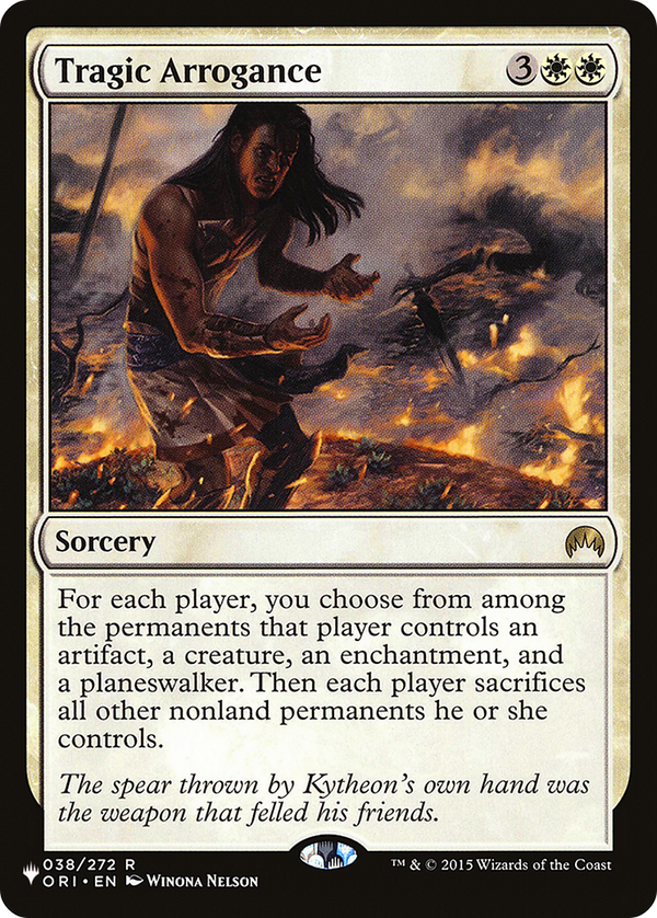 Tragic Arrogance - ORI Reprint (PLST)