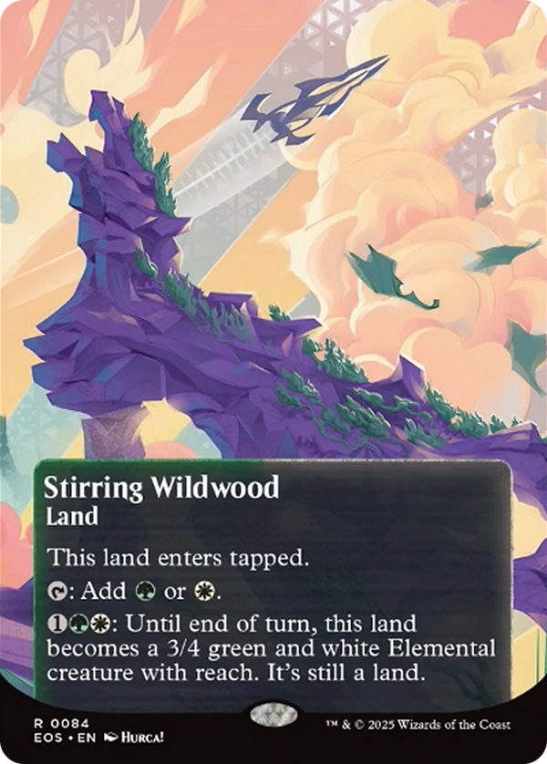 Stirring Wildwood - Borderless Poster (EOS)