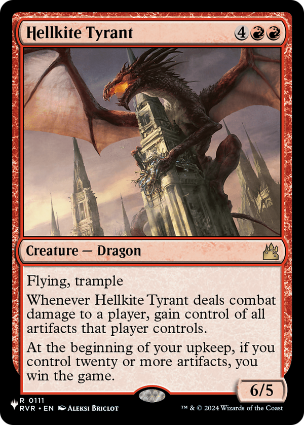 Hellkite Tyrant - RVR Reprint (PLST)