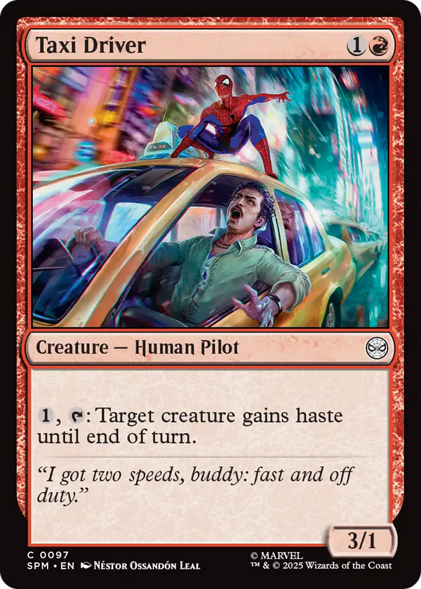 Taxi Driver (SPM)