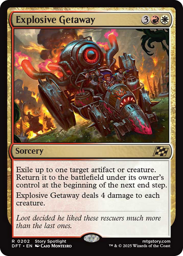 Explosive Getaway (DFT)