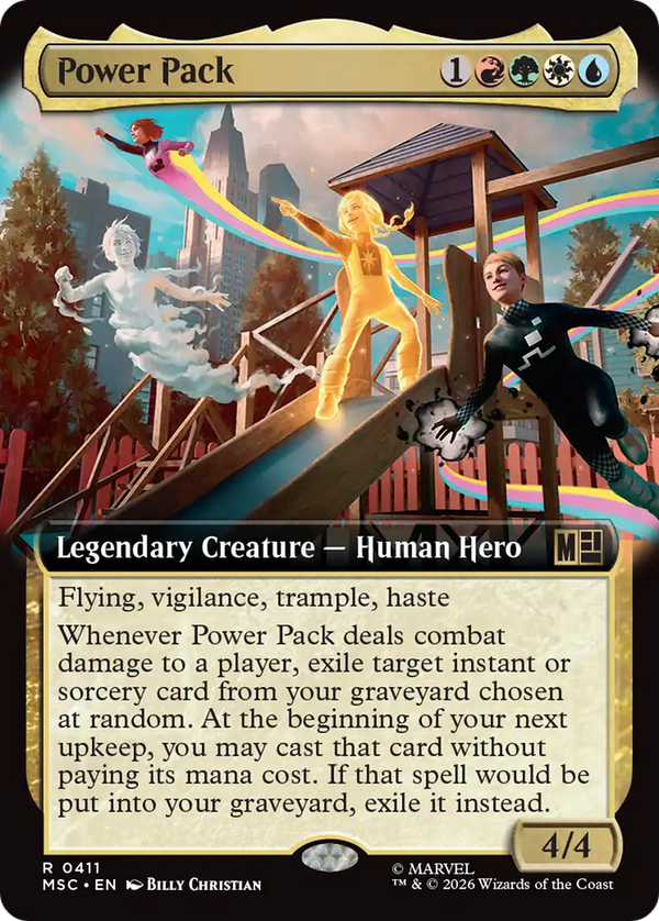 Power Pack - Extended Art (MSC) (Pre-Order)