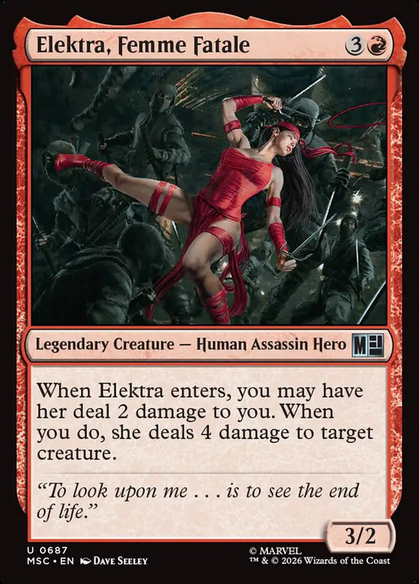 Elektra, Femme Fatale (MSC)