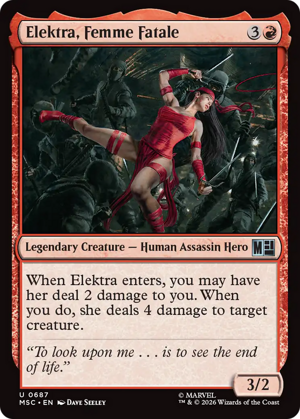 Elektra, Femme Fatale (MSC)