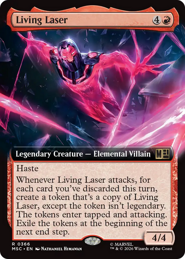 Living Laser - Extended Art (MSC) (Pre-Order)