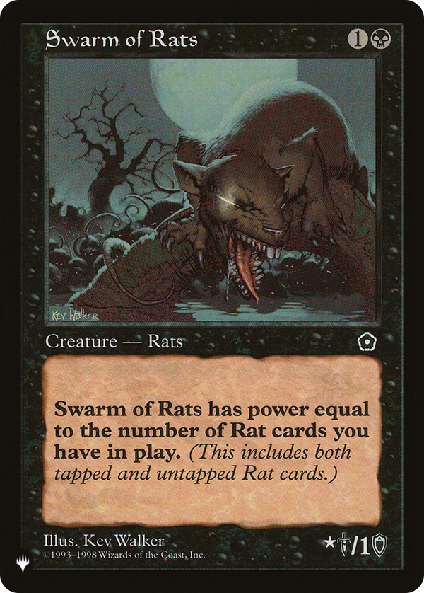 Swarm of Rats - P02 Reprint (PLST)