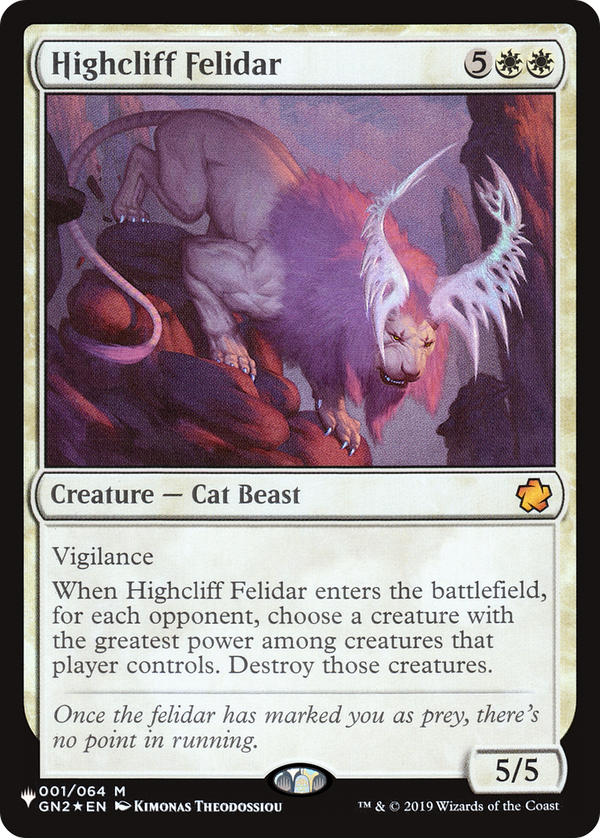 Highcliff Felidar - GN2 Reprint (PLST)