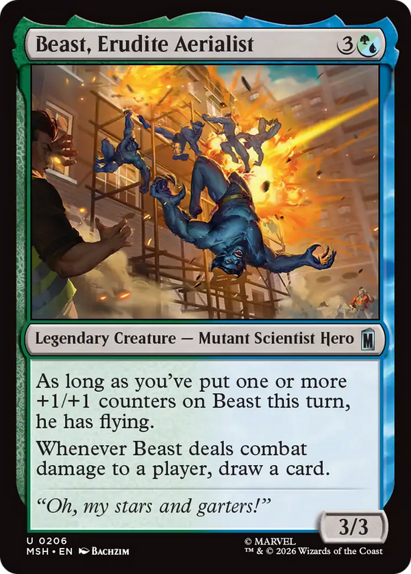Beast, Erudite Aerialist (MSH) (Pre-Order)