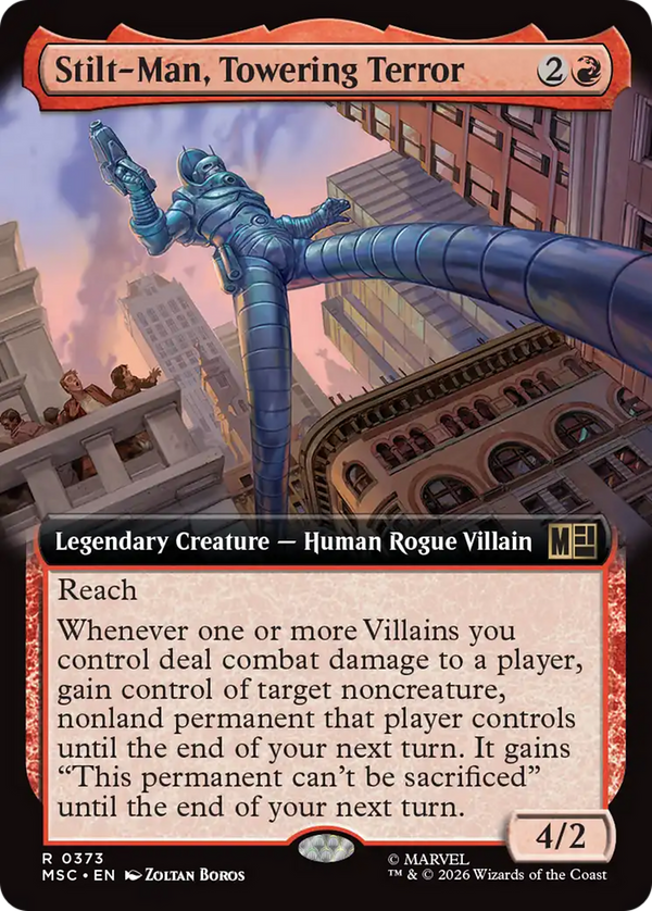 Stilt-Man, Towering Terror - Extended Art (MSC) (Pre-Order)