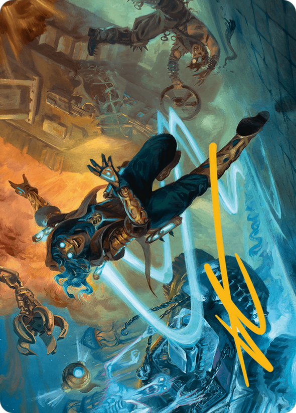 Sita Varma, Masked Racer - Art Series (Gold-Stamped Signature) (ADFT)