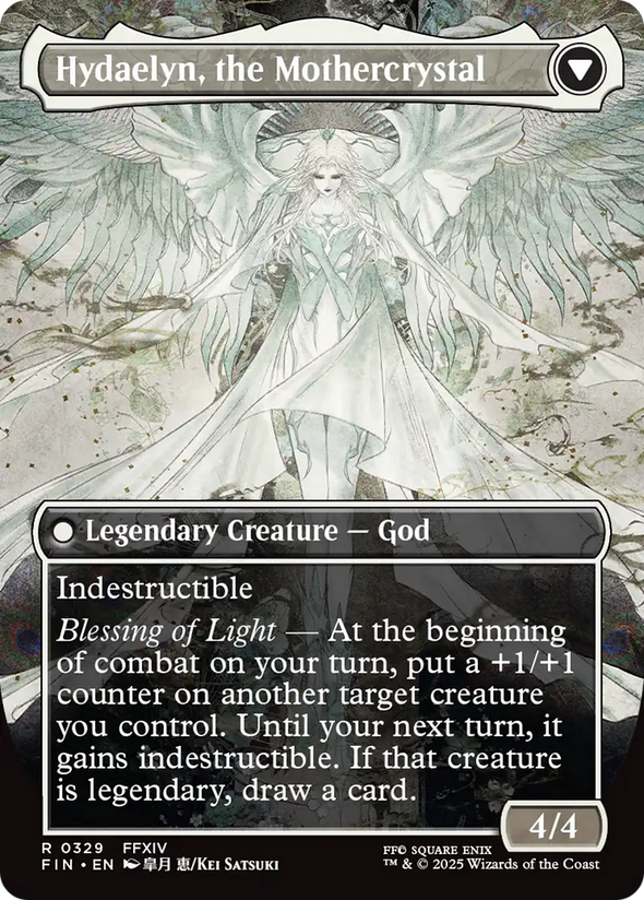 Venat, Heart of Hydaelyn // Hydaelyn, the Mothercrystal - Borderless (FIN)