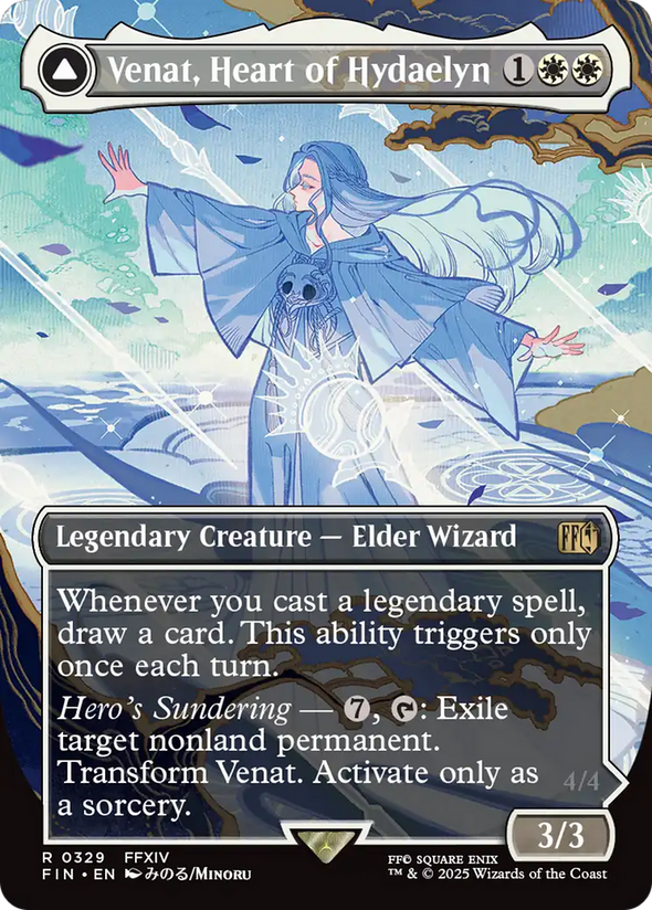 Venat, Heart of Hydaelyn // Hydaelyn, the Mothercrystal - Borderless (FIN)