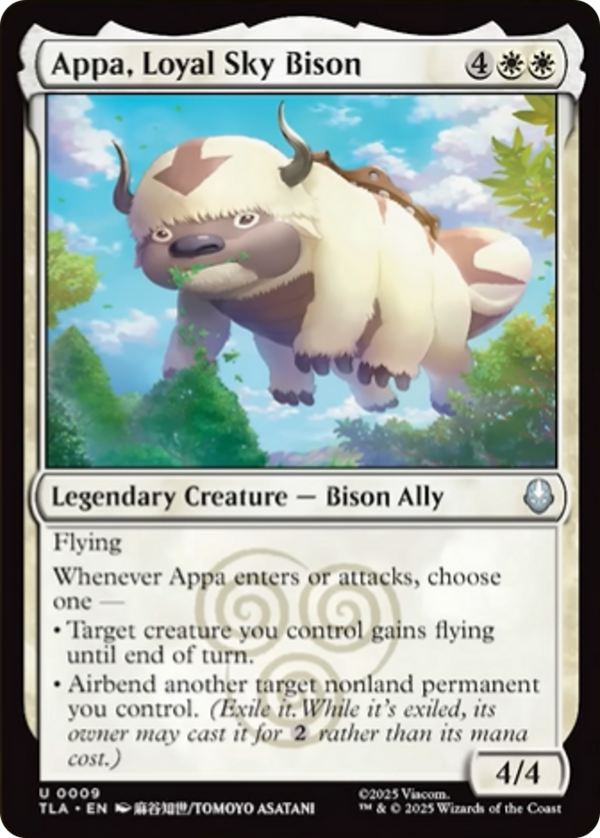 Appa, Loyal Sky Bison (TLA)