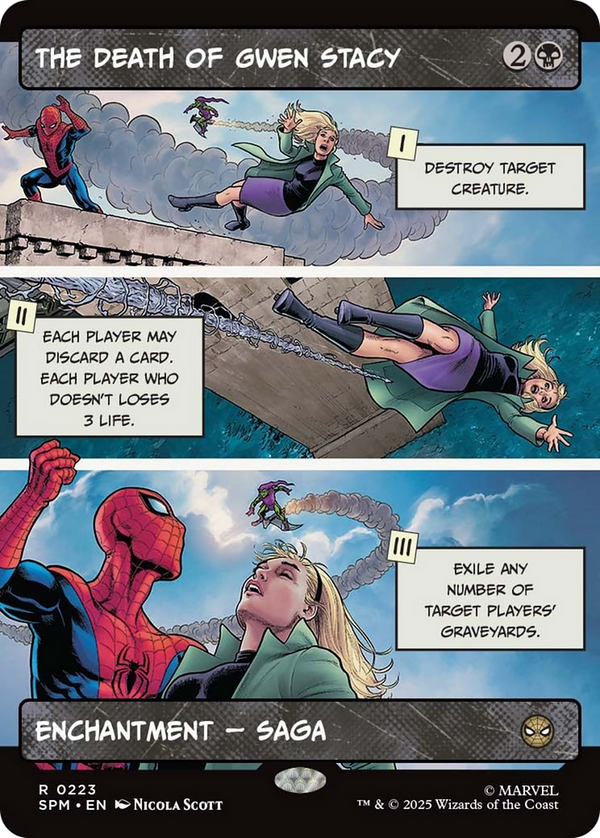 The Death of Gwen Stacy - Panel Showcase (SPM)
