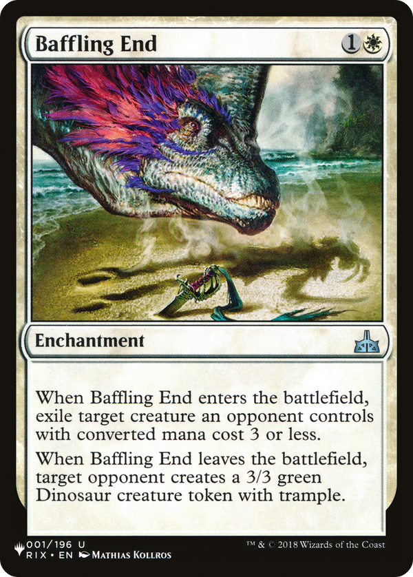 Baffling End - RIX Reprint (PLST)