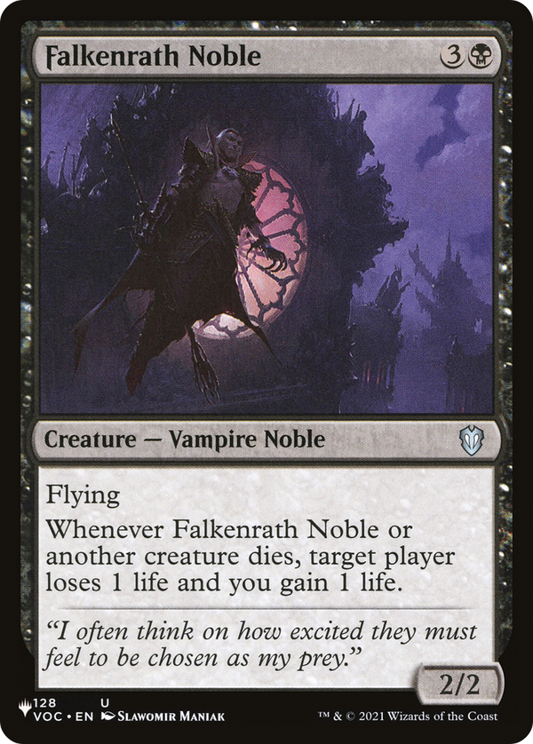 Falkenrath Noble - VOC Reprint (PLST)