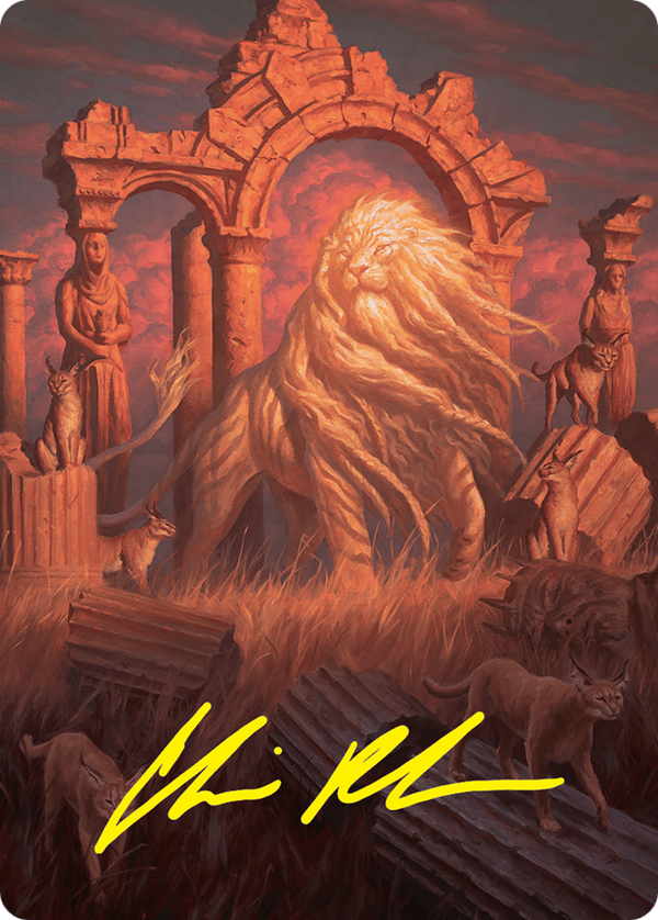 Arahbo, the First Fang - Art Series (Gold-Stamped Signature) (AFDN)