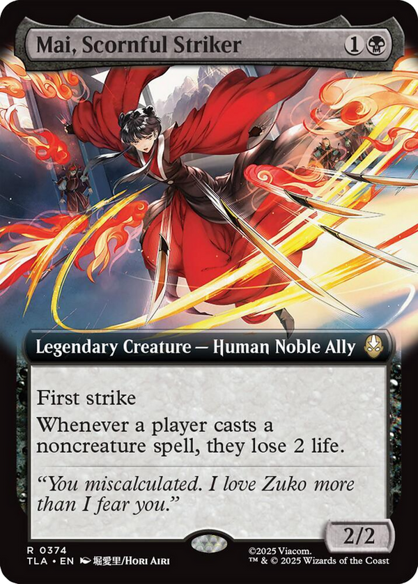 Mai, Scornful Striker - Extended Art (TLA)