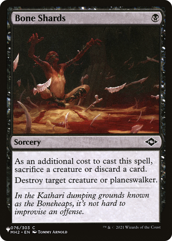 Bone Shards - MH2 Reprint (PLST)