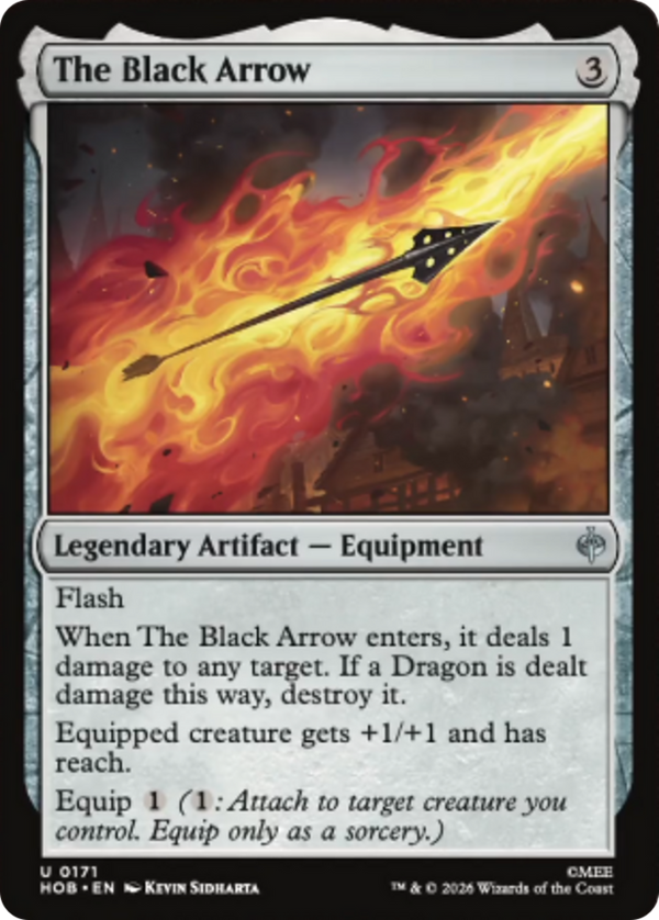 The Black Arrow (HOB) (Pre-Order)