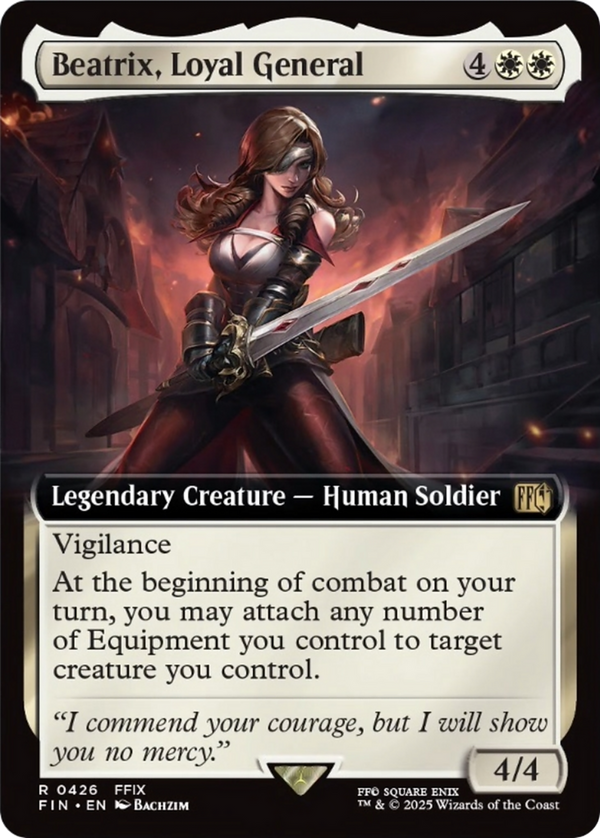 Beatrix, Loyal General - Extended Art (FIN)