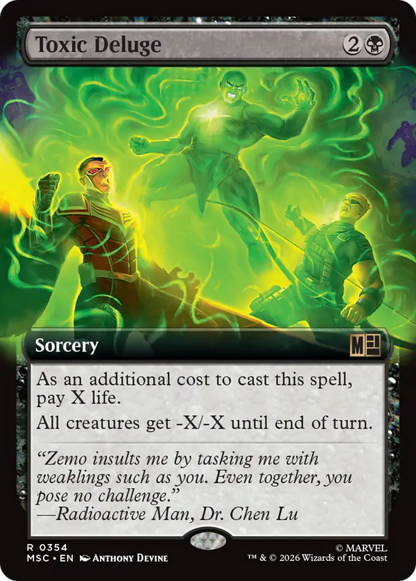 Toxic Deluge - Extended Art (MSC) (Pre-Order)