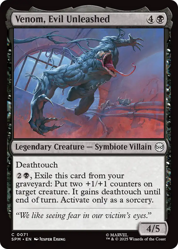 Venom, Evil Unleashed (SPM)