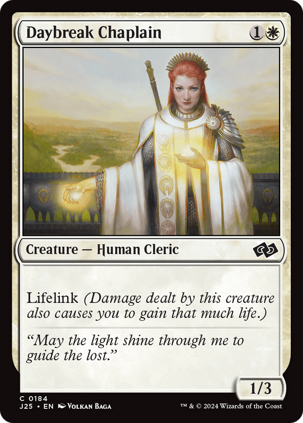 Daybreak Chaplain (J25)