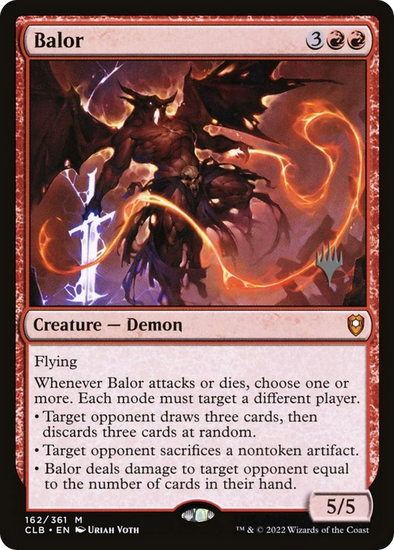 Balor - Promo Pack (PCLB)