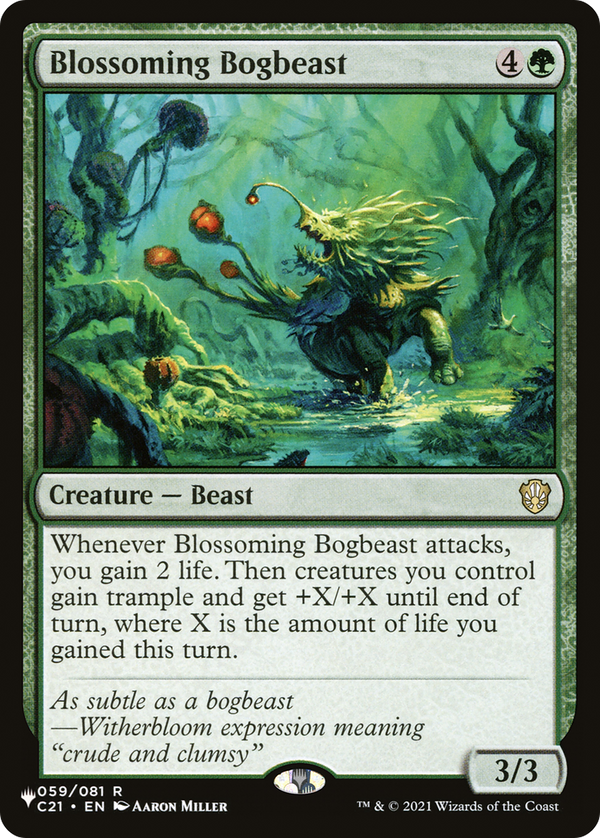 Blossoming Bogbeast - C21 Reprint (PLST)