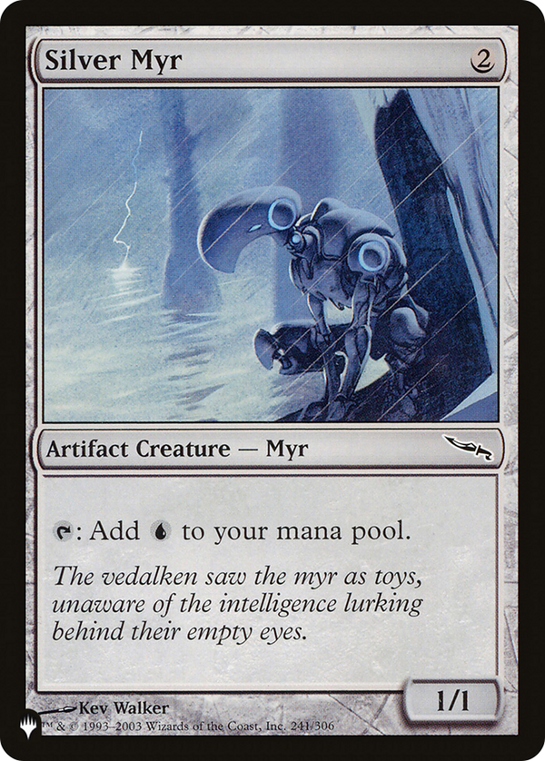Silver Myr - MRD Reprint (PLST)