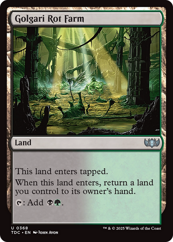 Golgari Rot Farm (TDC)
