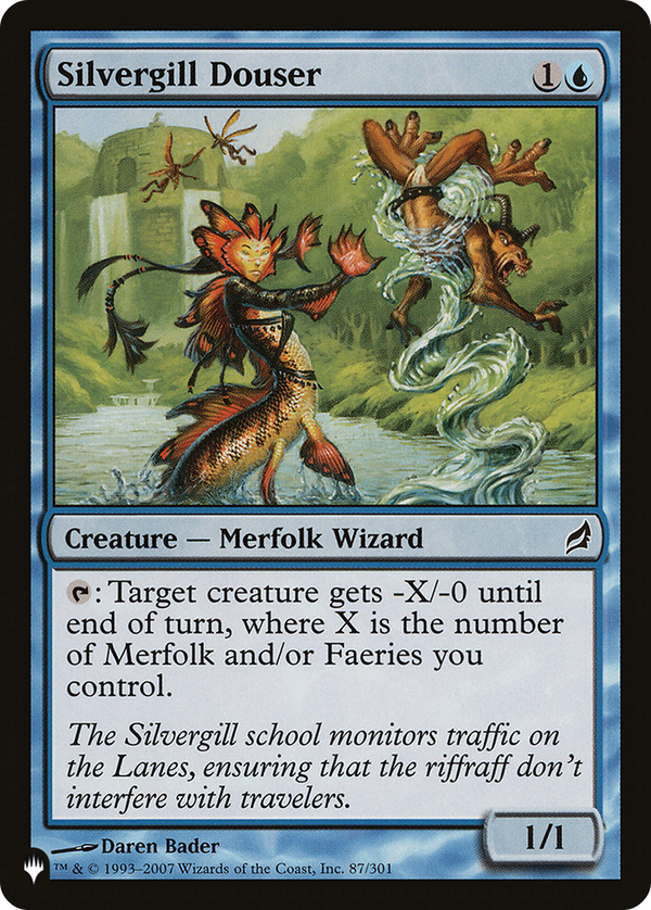 Silvergill Douser - LRW Reprint (PLST)
