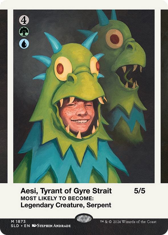 Aesi, Tyrant of Gyre Strait - Secret Lair High: Class of '87 (SLD)