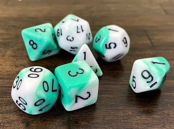 Adventure Dice - 7 Piece Set - Bardic Fresh