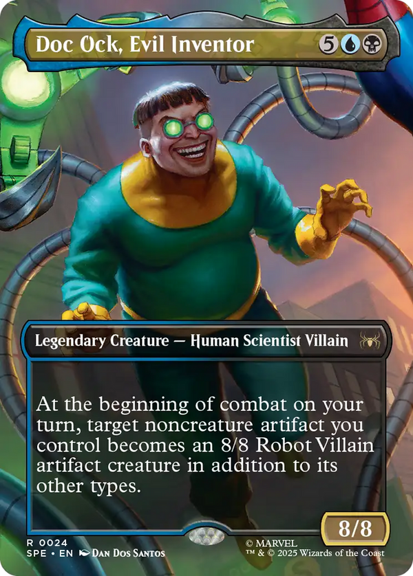 Doc Ock, Evil Inventor - Borderless Scene (SPE)