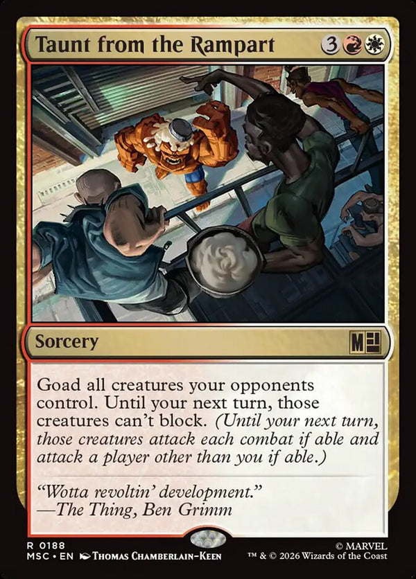 Taunt from the Rampart (MSC)