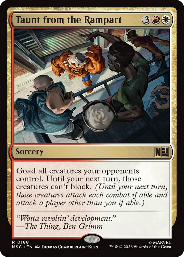Taunt from the Rampart (MSC) (Pre-Order)