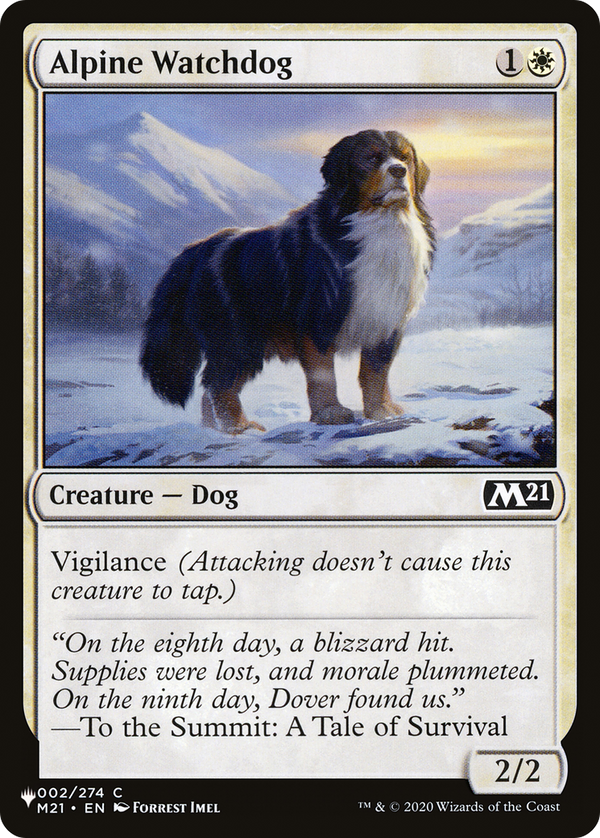 Alpine Watchdog - M21 Reprint (PLST)