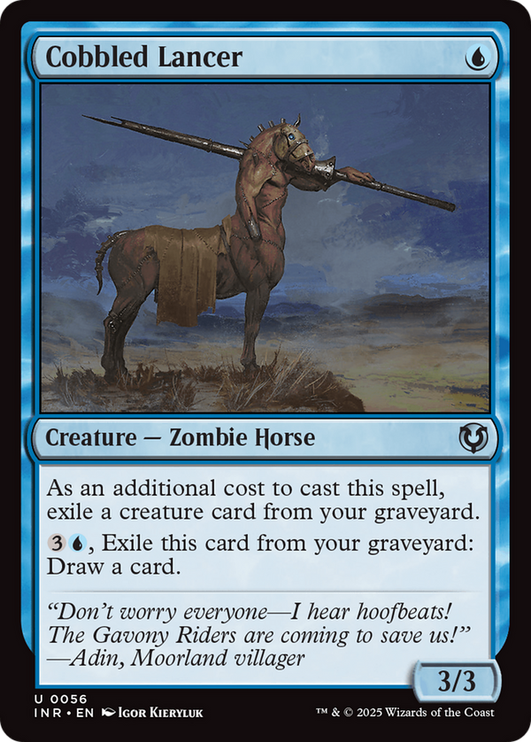 Cobbled Lancer (INR)