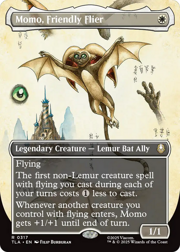 Momo, Friendly Flier - Borderless Field Notes (TLA)