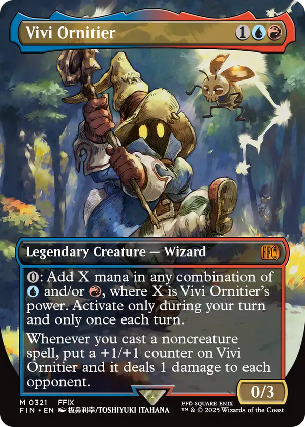 Vivi Ornitier - Borderless Artist Card (FIN)