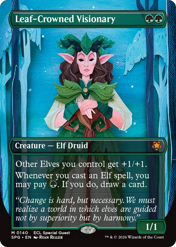 Leaf-Crowned Visionary - Borderless (SPG)