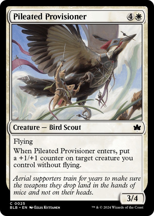 Pileated Provisioner (BLB)