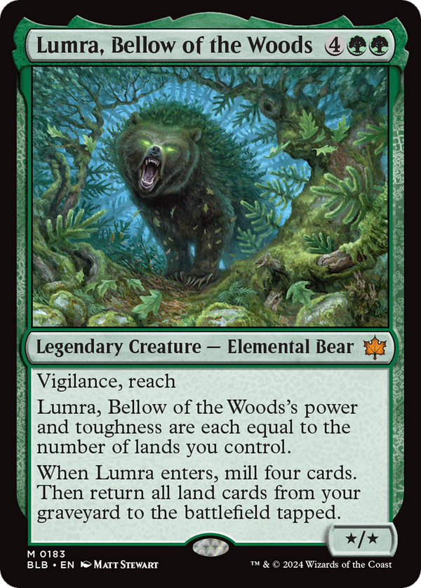 Lumra, Bellow of the Woods (BLB)